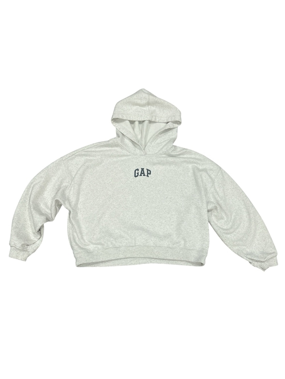 GAP Gray Hoodie with Blue Arch Logo